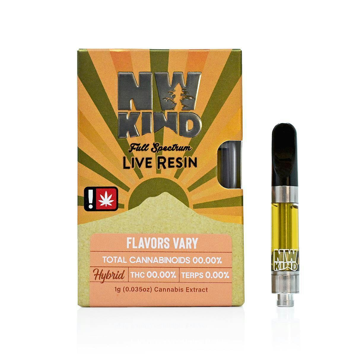 Zonkers Live Resin Cartridge 1g by NW KIND