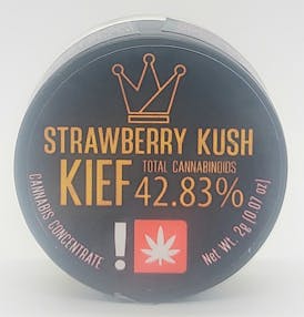 Triple Crown 2G Kief - Strawberry Kush