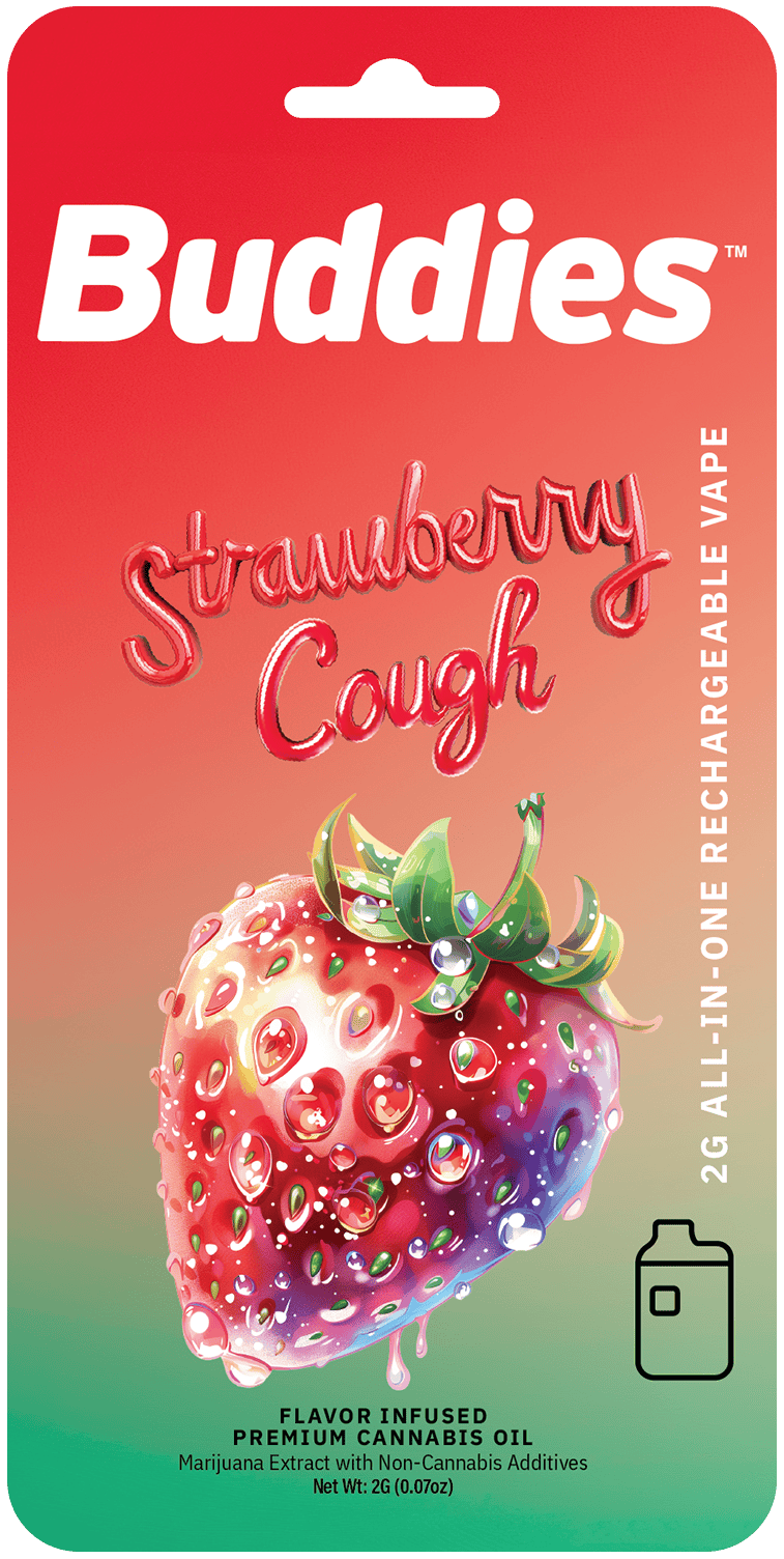 Strawberry Cough | Cartridge | 1g by Buddies Brand