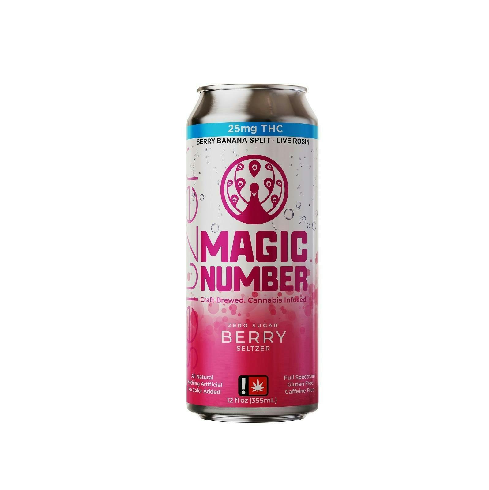 Berry Seltzer 25mg THC