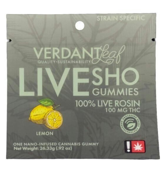 lemon | Gummies | 100mg/ea by Verdant