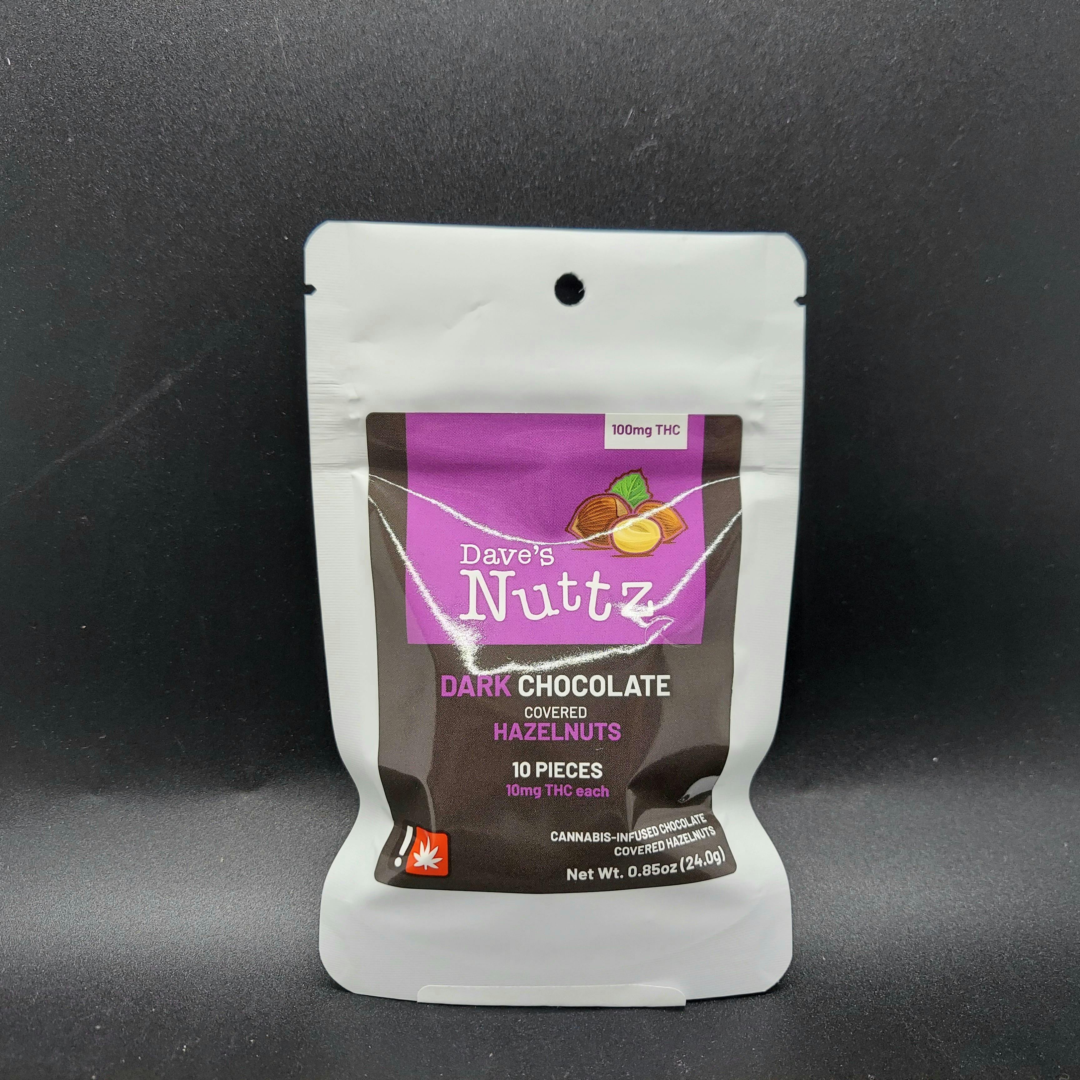 Dark Chocolate Hazelnuts | Chocolates | 10pk | 10mg/ea