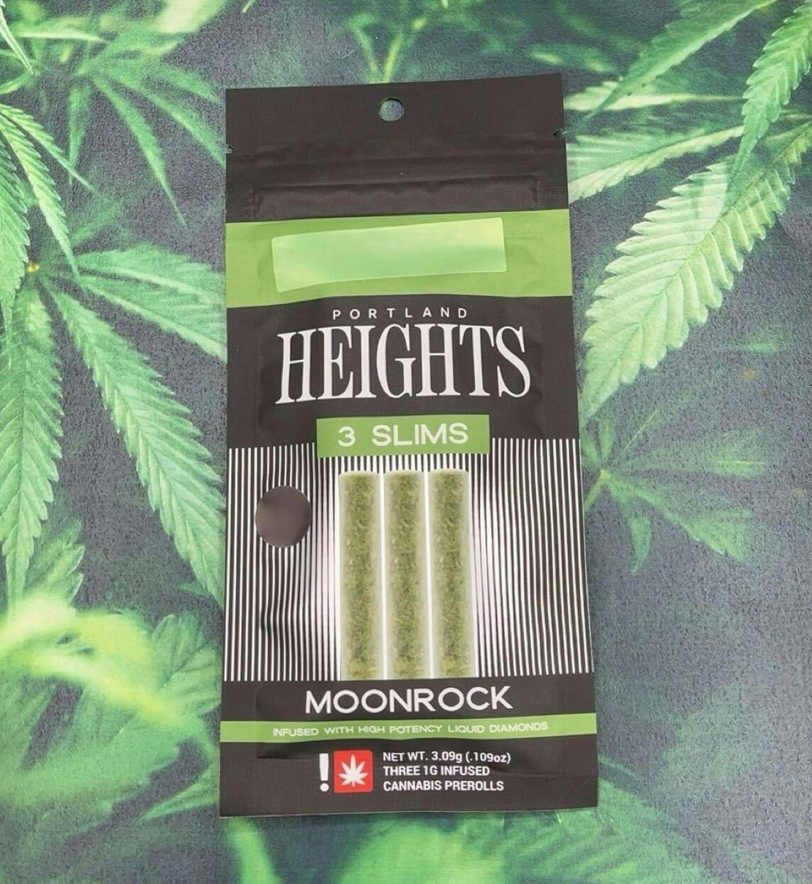 Moonrock Slims Pre-Roll 3-pack | 3g by Portland Heights