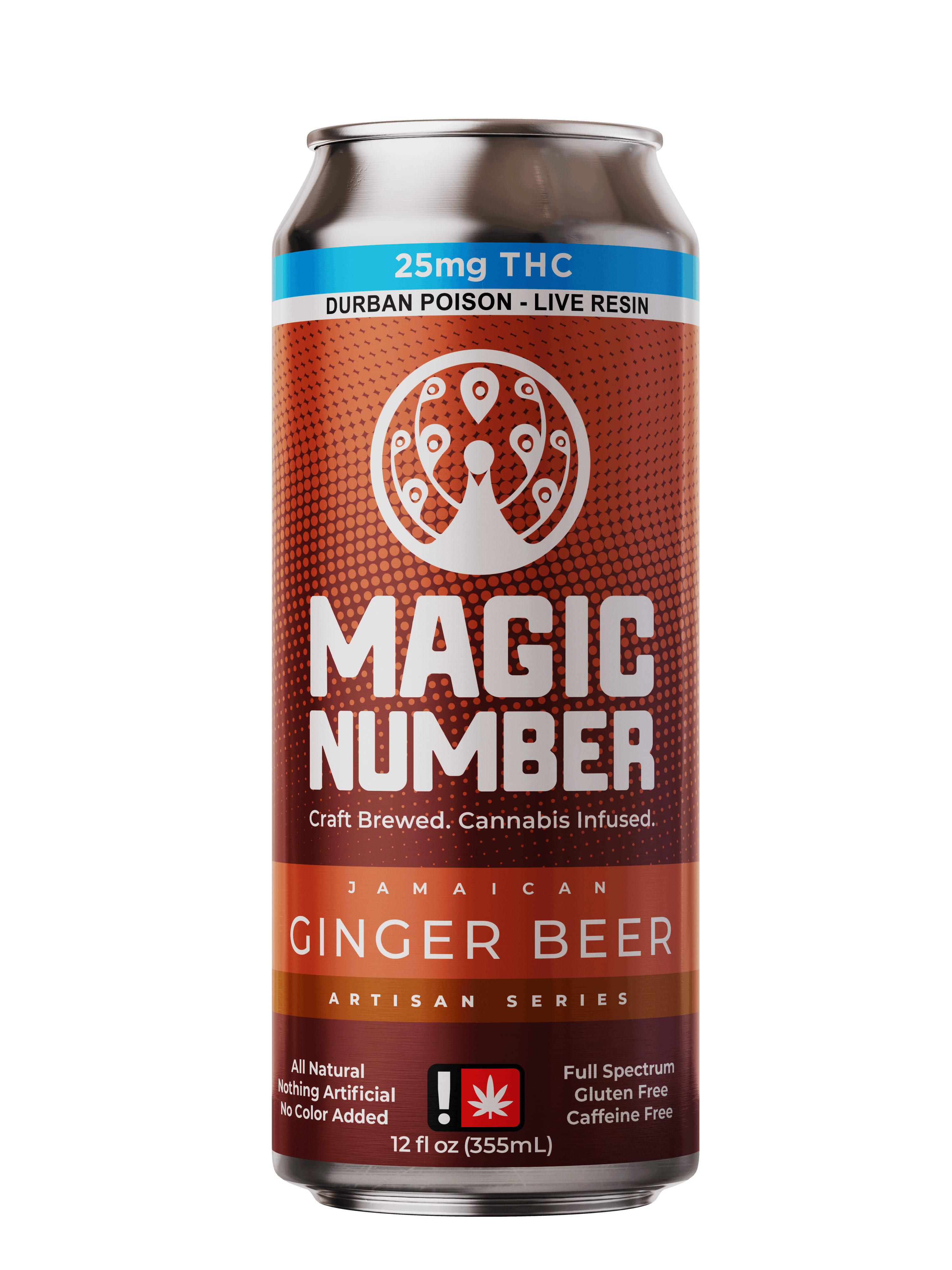 Ginger Beer 25mg THC