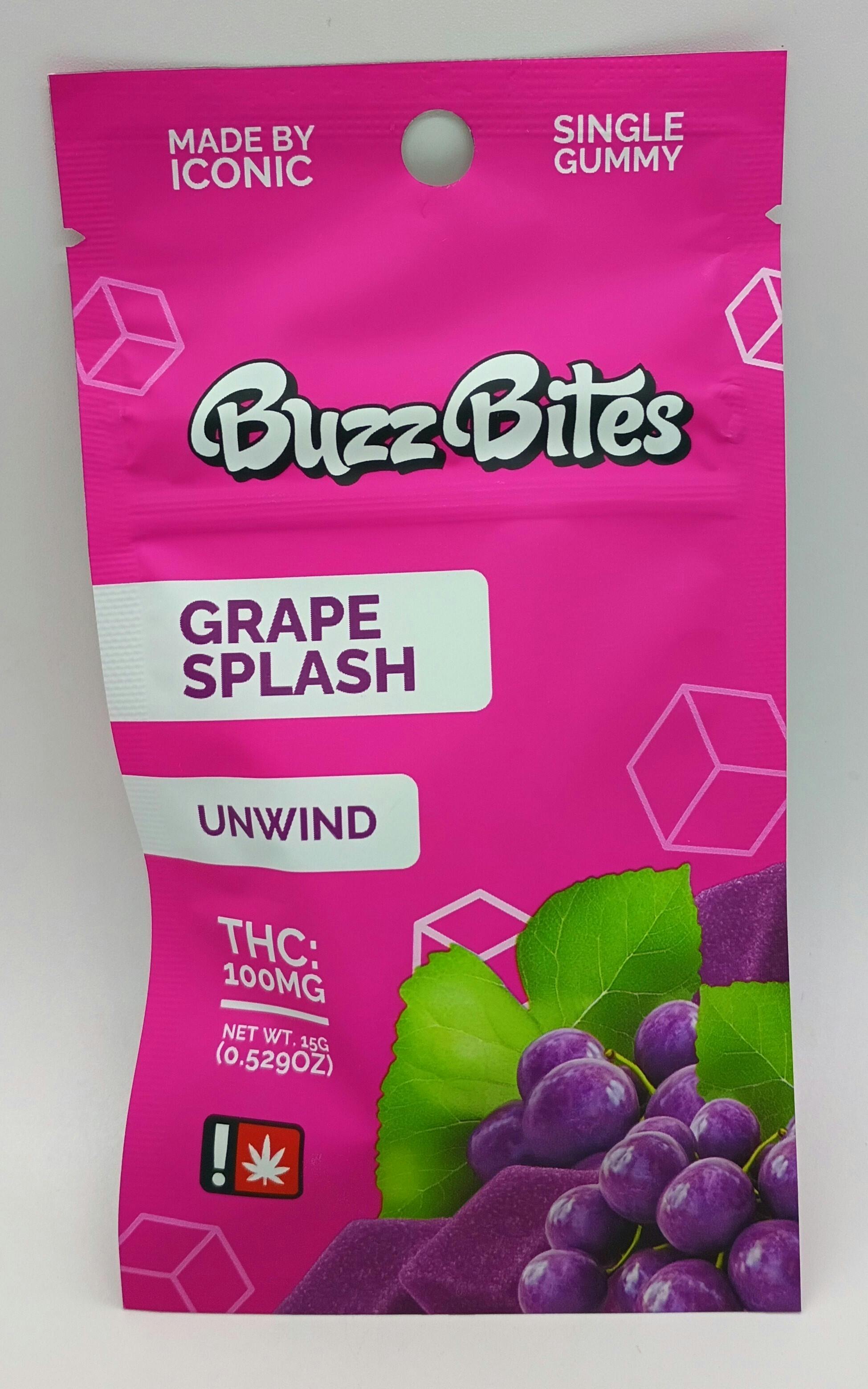Legends- Grape Splash Unwind Buzz Bites Gummies