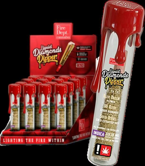 Fire Dept. 1.3g Liquid Diamond Dipper - Dame Time