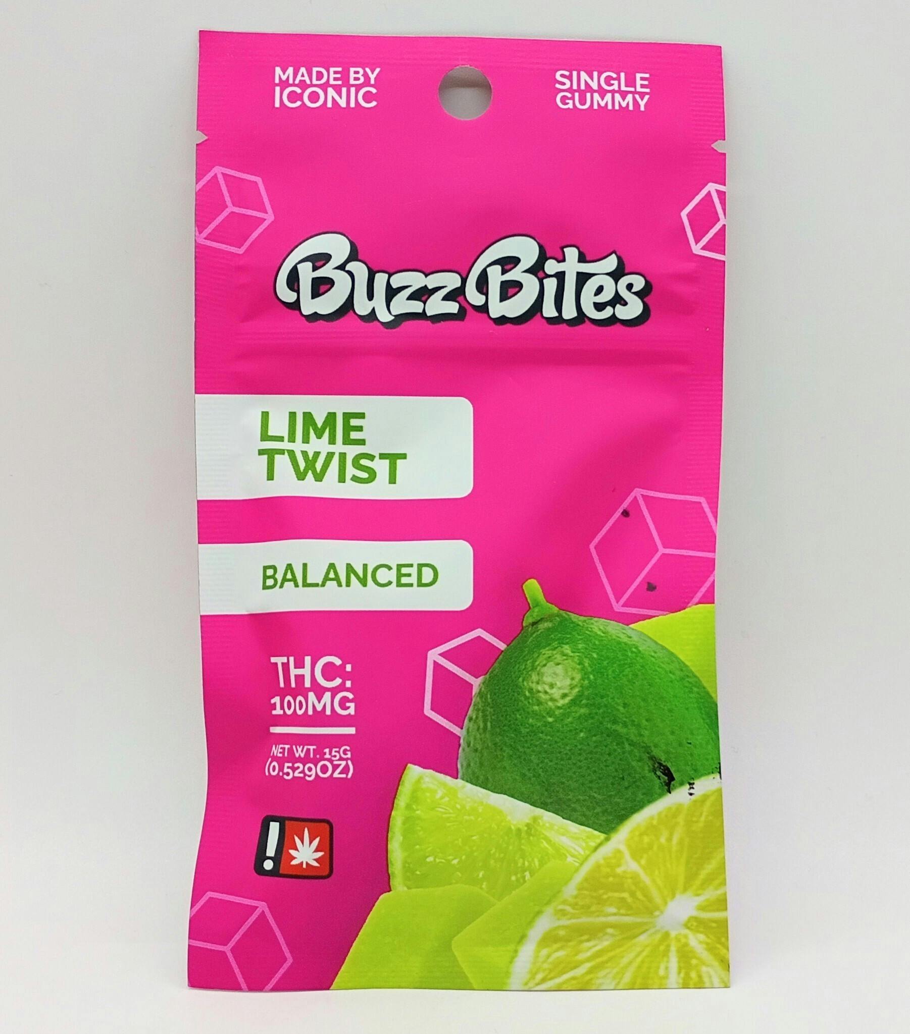 Legends- Lime Twist Balanced Buzz Bites Gummies