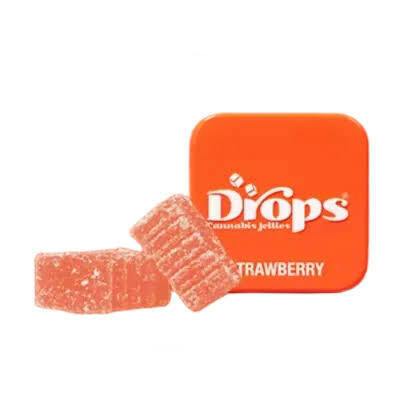Drops – Strawberry 2-Piece (1:1: THC:CBG)