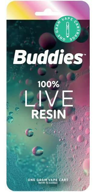Buddies 1G Live Resin Cartridge - Blue Cookies