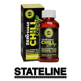 Lemon Lime 200mg Sugar Free Tincture Syrup (Chill)