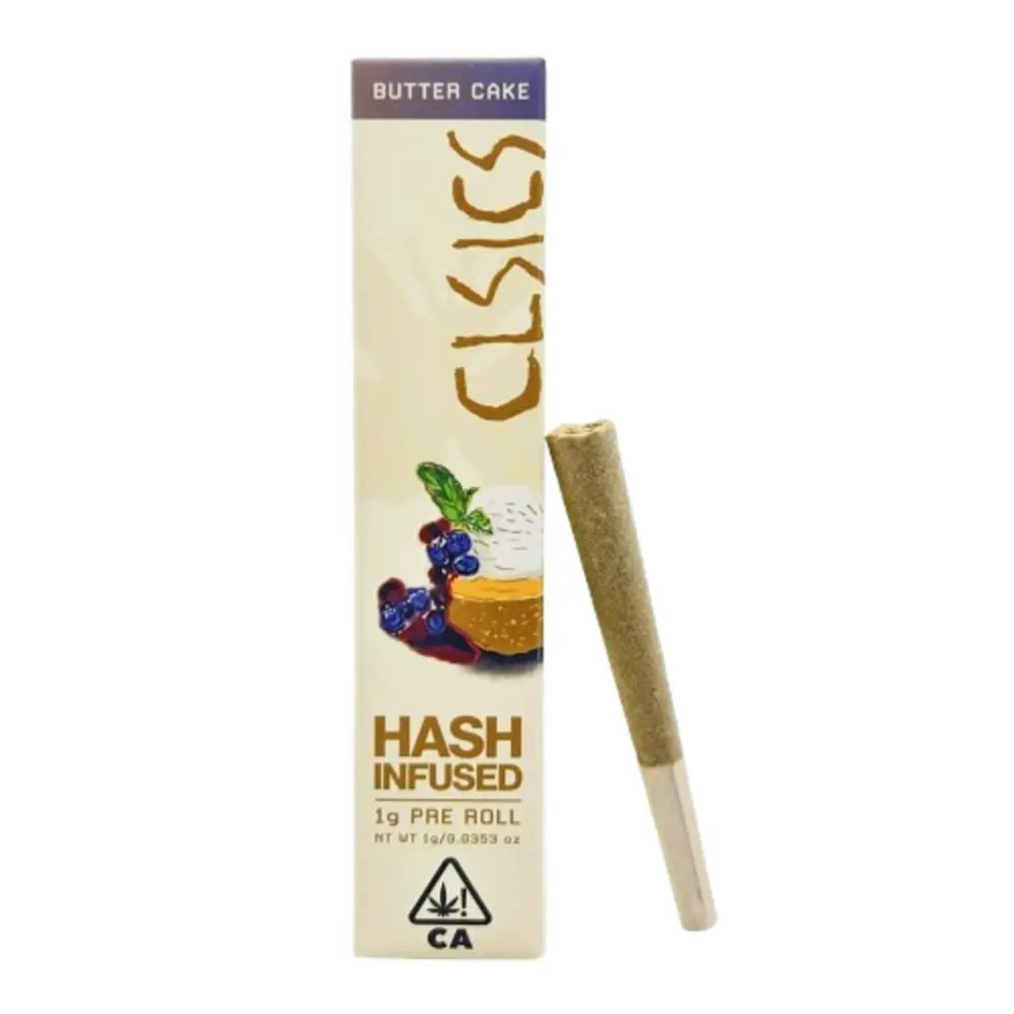 Butter Cake - Hash Infused Joint - 1g
