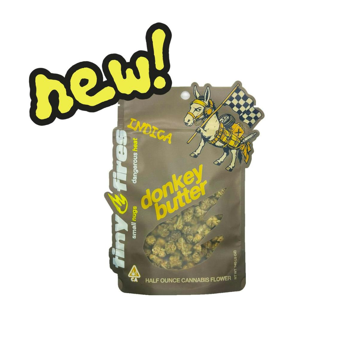 Tiny Fires| Donkey Butter | Pre-Pack | [14g] | Indica