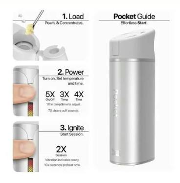 Pocket Mini - Ultra Mini Smart Vaporizer