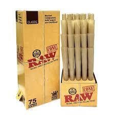 Raw Organic 1 1/4 Cones 6 pack at Moses Roses - Recreational Cannabis Dispensary in Chesaning