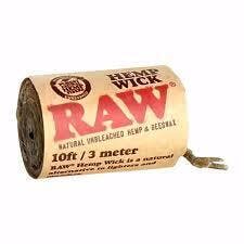 RAW Hemp Wick 3.3 feet at Moses Roses - Recreational Cannabis Dispensary in Chesaning