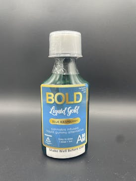 "Liquid Gold" Syrup - 700mg Blue Raspberry - BOLD