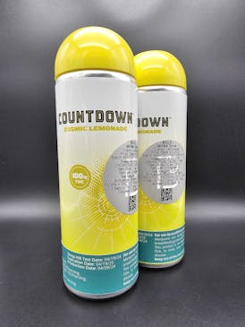 Infused Seltzer - 100mg, Cosmic Lemonade (Countdown) - WYNK