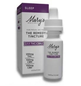 Tincture - 200mg (2:1:1) SLEEP (THC:CBD:CBN) - Mary's Medicinals