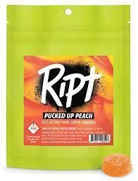 Ript - Pucked Up Peach Gummies 100mg 10pk