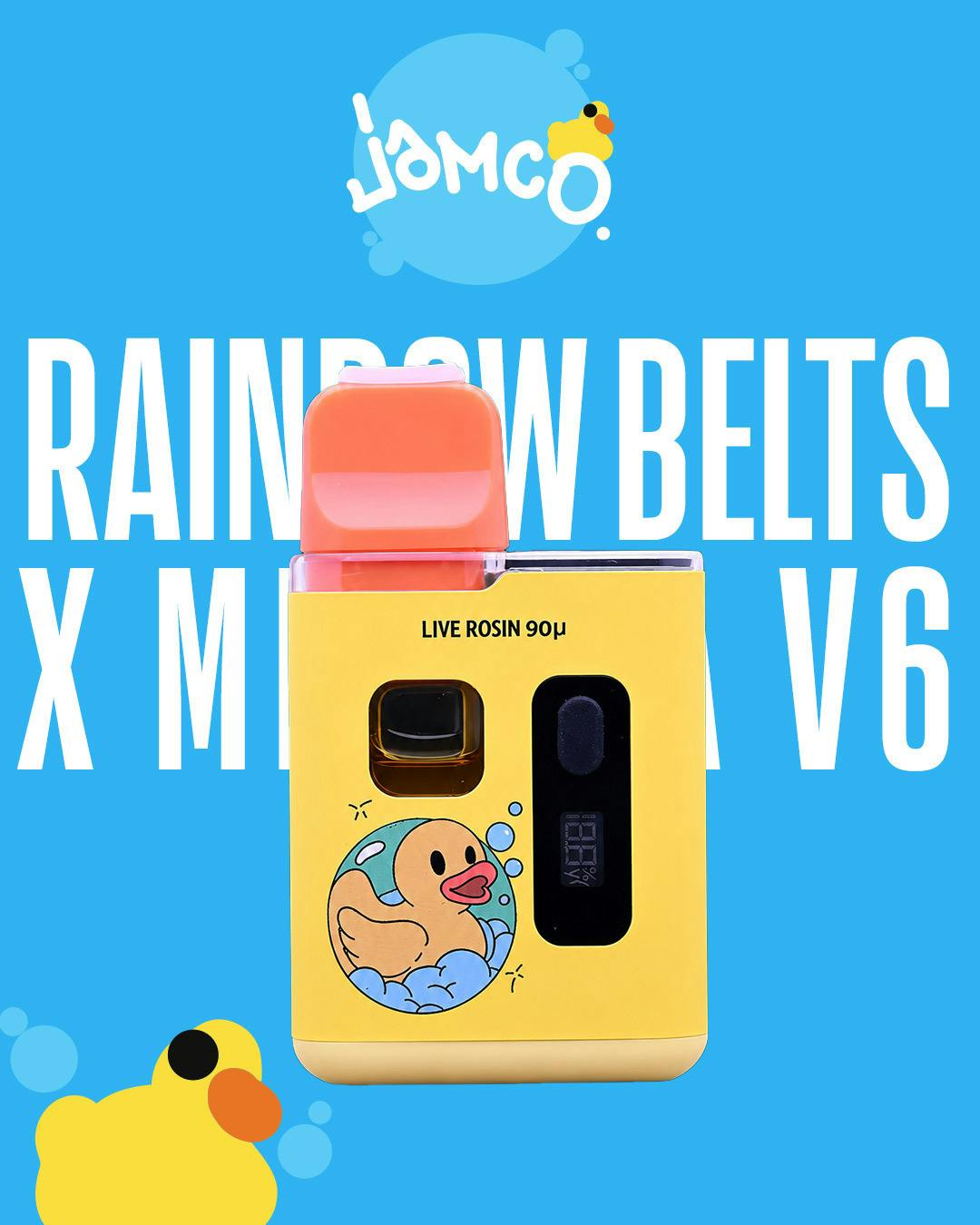 JAMCO: Rainbow Belts X Mimosa