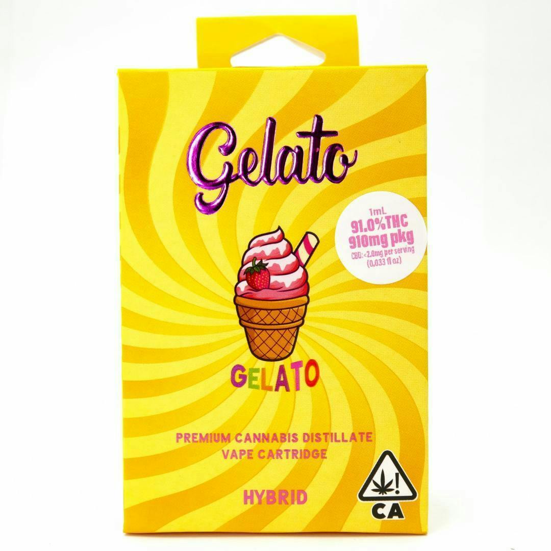 Gelato 1g Flavors Cart
