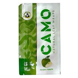 CAMO - Green Apple 5-Pack Rolling Wraps - Non-cannabis