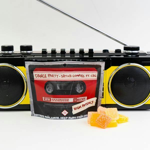 Dance Party - Sativa Gummies Ft. CBG (1000mg) by og Mixtape