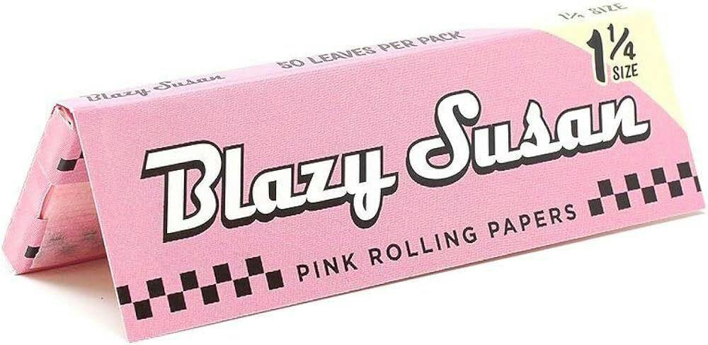 1 1/4" | Pink Rolling Papers | Accessories | 50pk