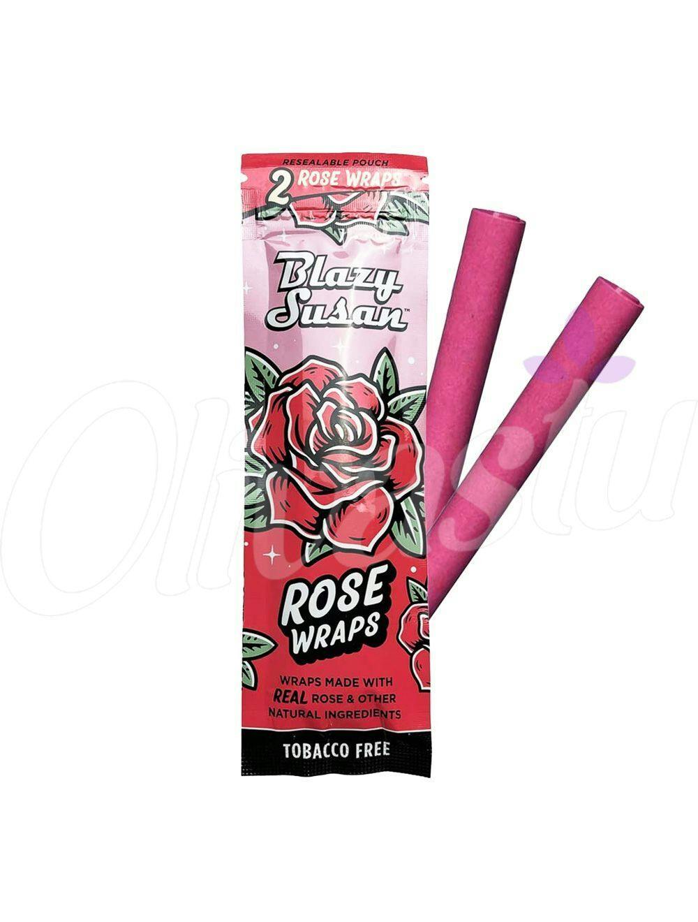 Blazy Susan - 2 Pack Rose Wraps at Buku Loud, Recreational and Medical Marijuana Dispensary