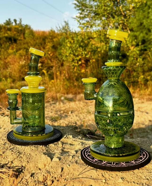 "The Hive" Elite Mothership Glass Set | Dab Rigs