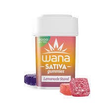 Wana | Lemonade Stand | Gummies | 20pk
