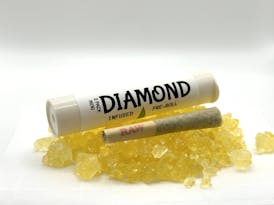 Diamond Infused Preroll - Banana Pop | 2 Pack Mini