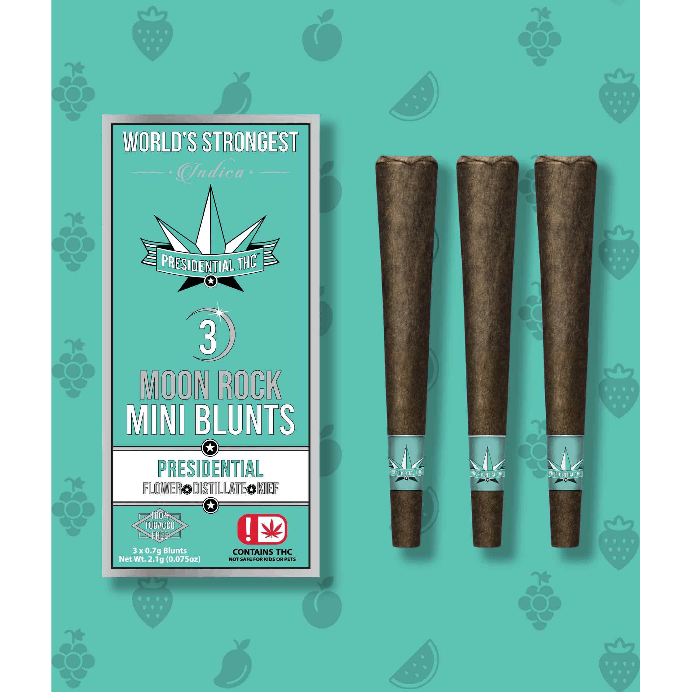 Presidential: Pee-wee Moon Rock Blunts - Presidential