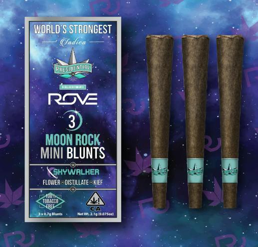 Rove | Skywalker | Moon Rock Infused Blunts | 0.7g each | 3pk