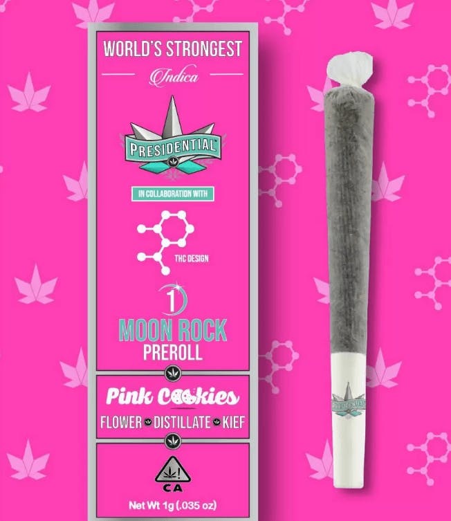 Presidential Moon Rock — Pink Cookies