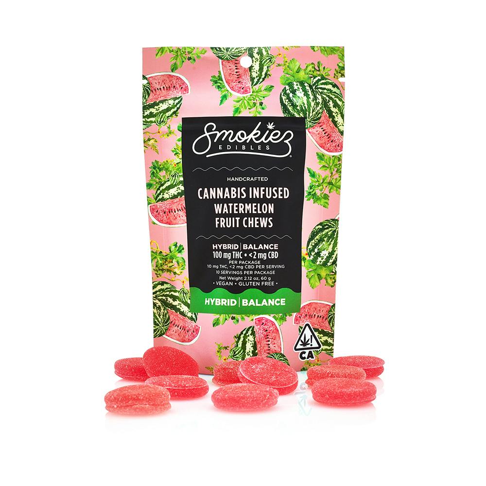 Watermelon Gummies | 100mg | 10ct | 10mg/ea