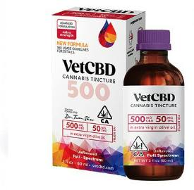 VetCBD, Extra Strength 10:1 Tincture, 500mg, 2oz