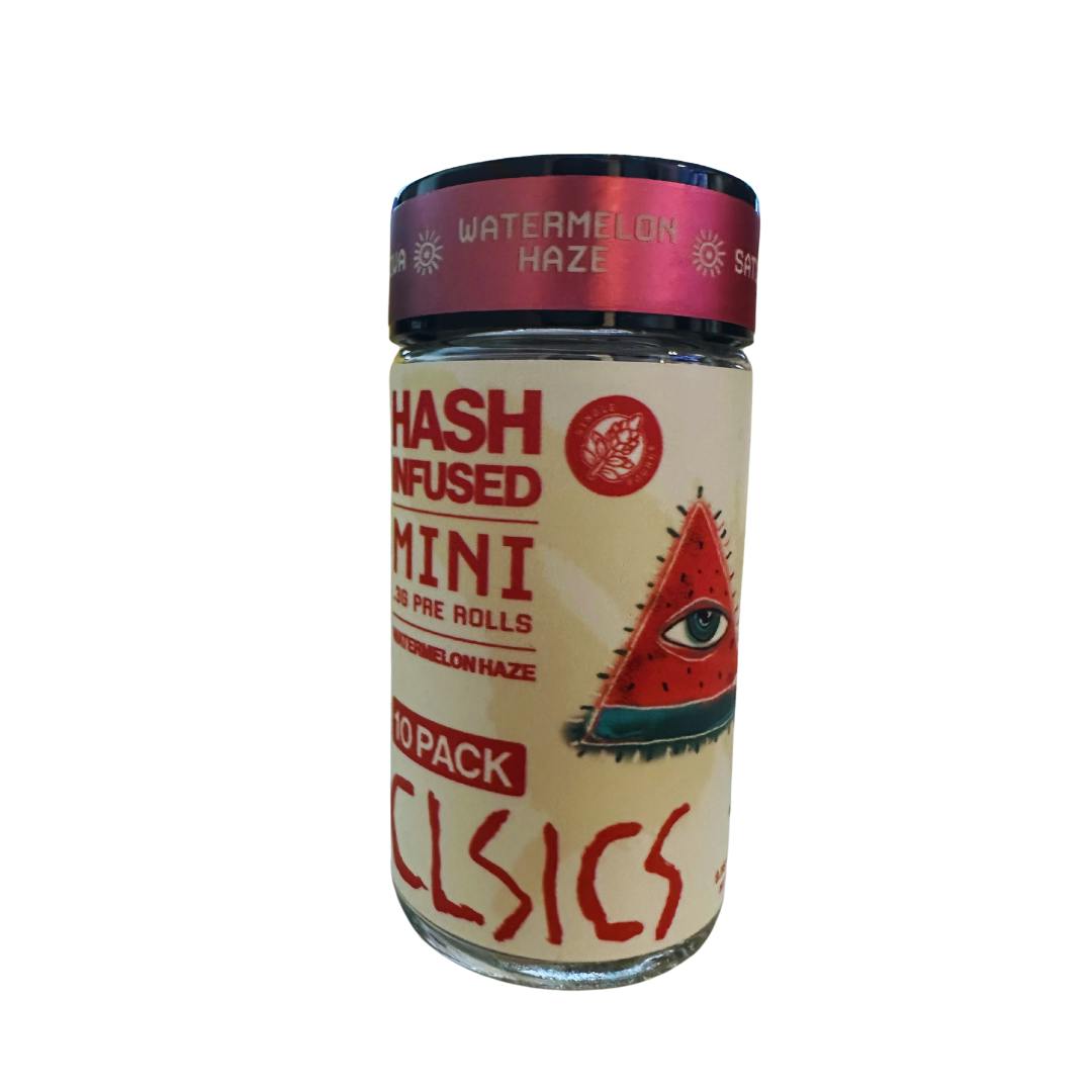CLSICS Rosin & Rosin Infused Pre Rolls — Watermelon