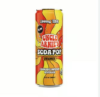 Orange Soda Pop | Carbonated | 100mg | 12oz