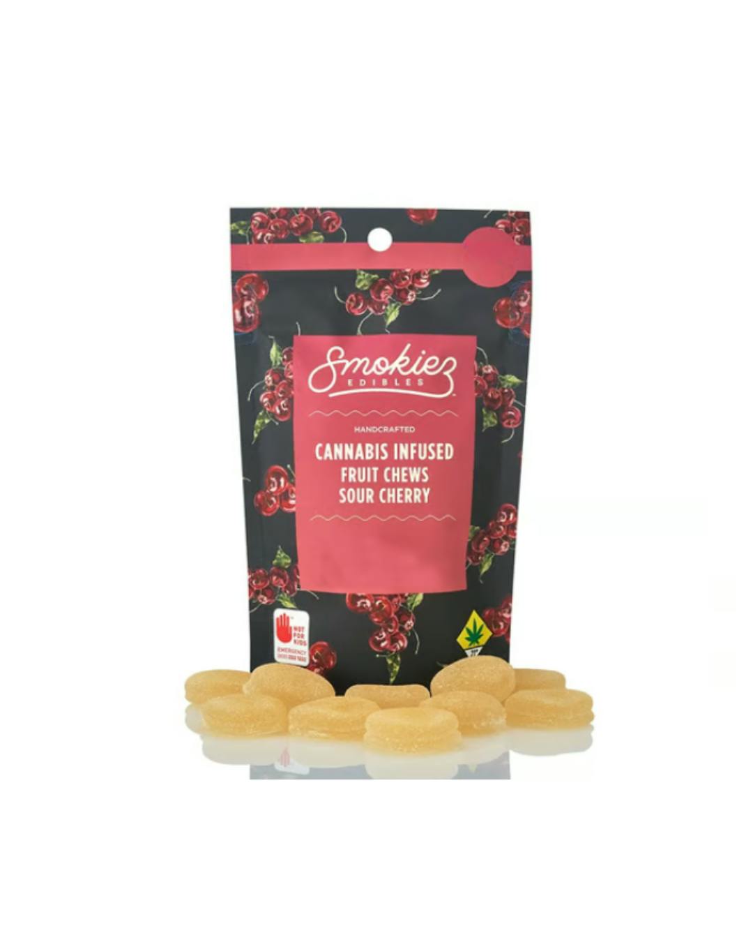 Smokiez Edibles — Sour Cherry - -v Fruit Chews - Ca