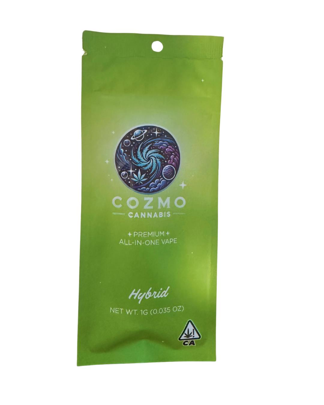 Cozmo- Space Queen 1g AIO Vape (Hybrid)