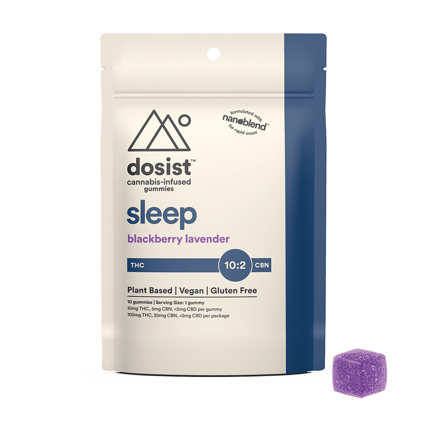 dosist- Sleep Blackberry Lavender 10:2 Gummies