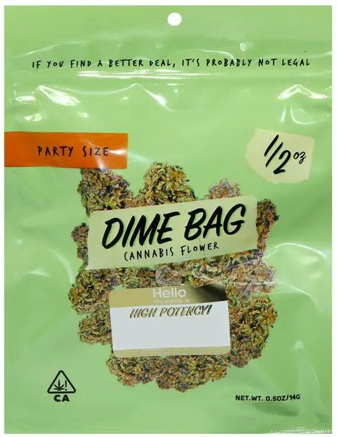 Strawberry | Big Buds | 14g by Dime Bag