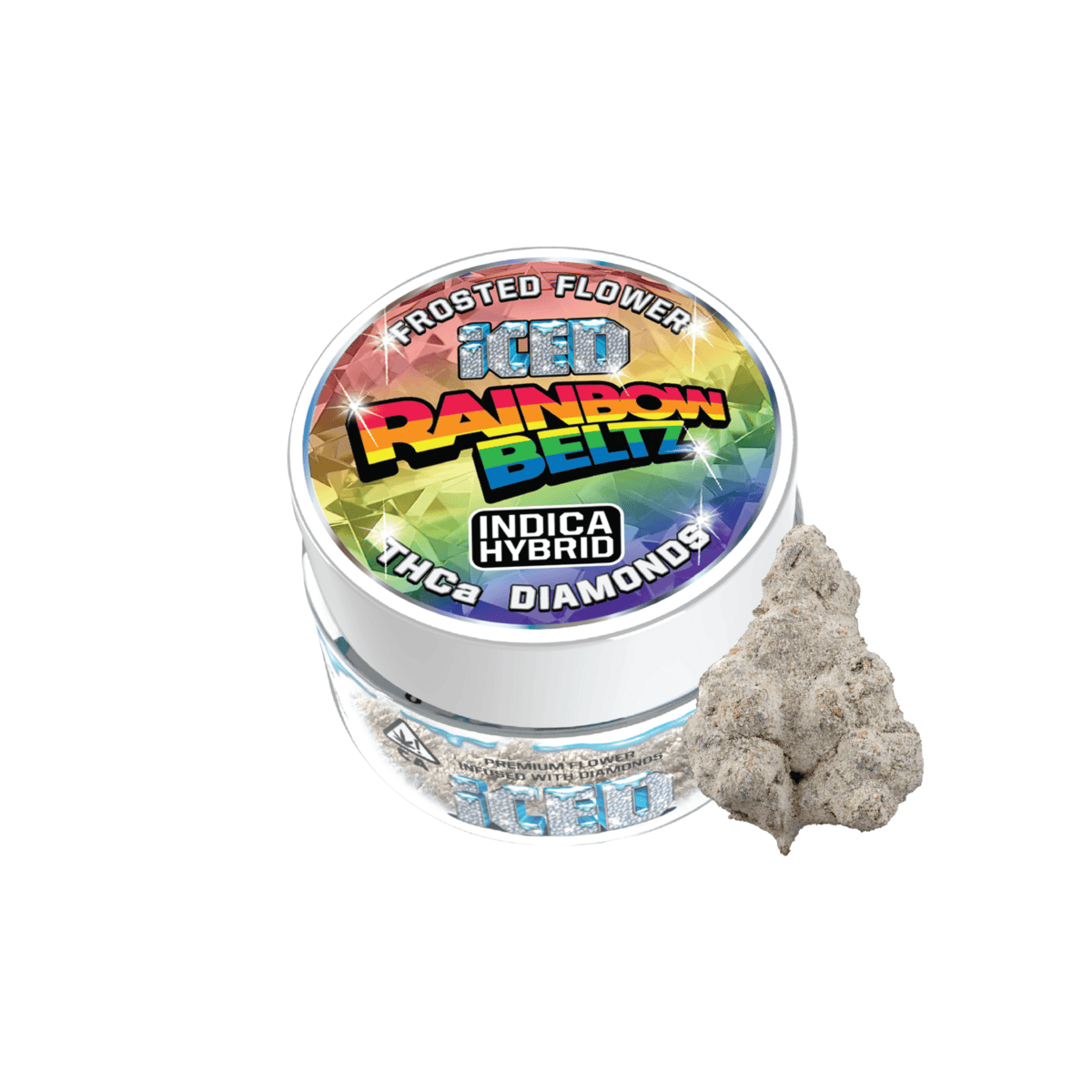 STIIIZY- ICED Diamond Hash — Rainbow Beltz