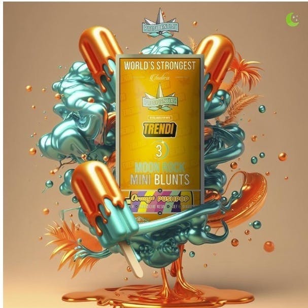 Presidential: Orange Push Pop