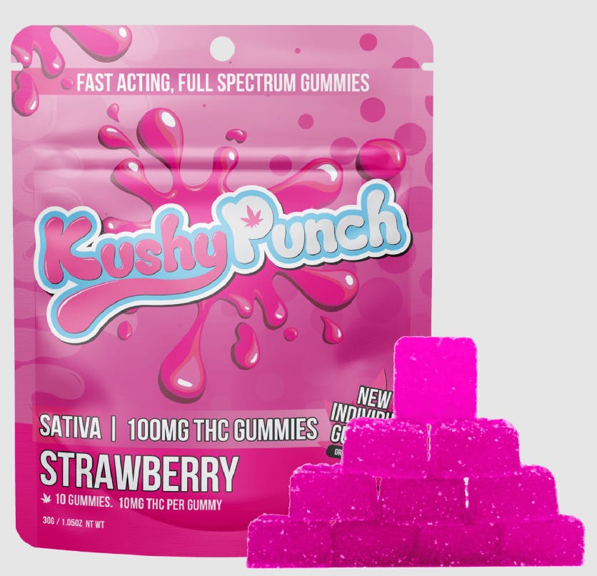 Kushy Punch: Individual Strawberry