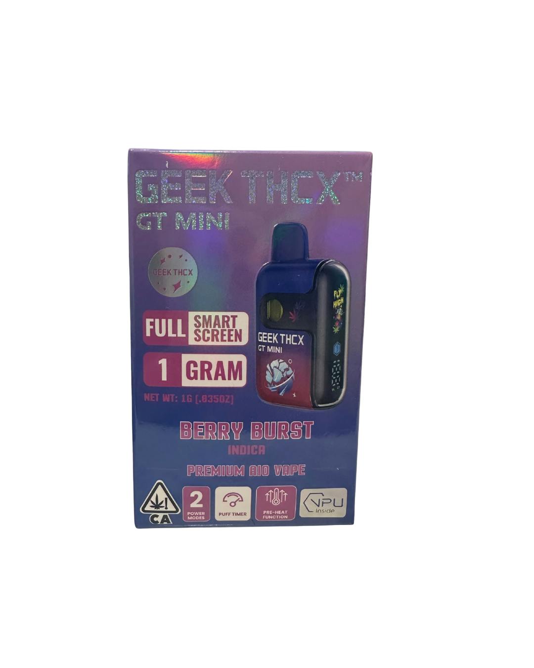 GEEK THCX | Berry Burst | Disposable | 1g