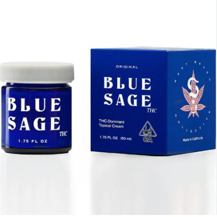 Sonoma Hills Farm- Blue Sage | Original- THC Dominant Topical Cream (4 fl oz)