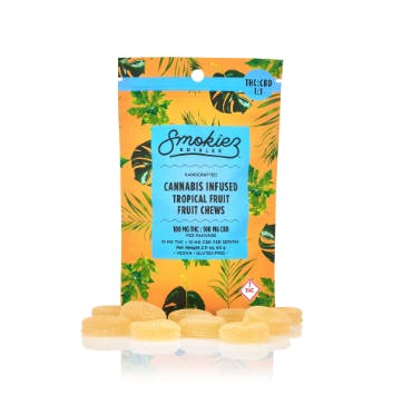 Smokiez Tropical - :1 Fruit Chews