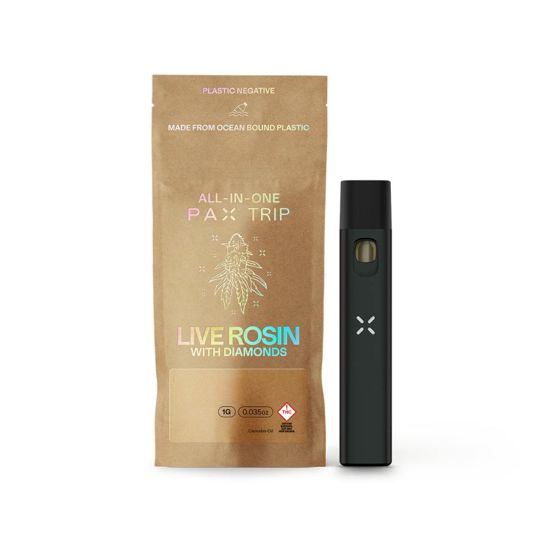 Live Rosin with Diamonds — Blueberry OG